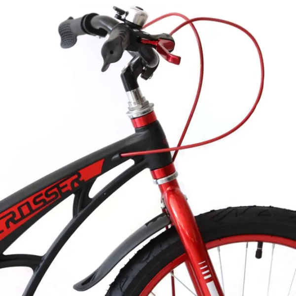Bicicletă Crosser Space 20" Aliaj de magneziu/ Black Red photo 2