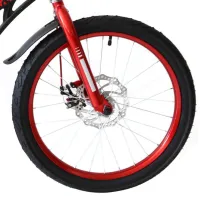 Bicicletă Crosser Space 20" Aliaj de magneziu/ Black Red photo 3