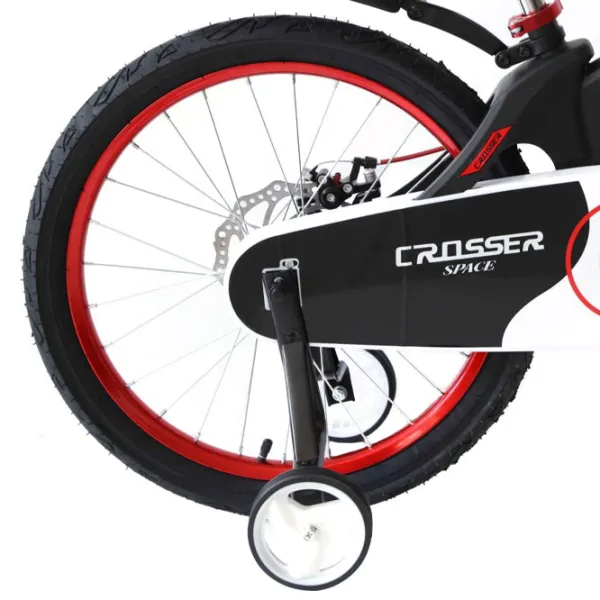 Bicicletă Crosser Space 20" Aliaj de magneziu/ Black Red photo 4