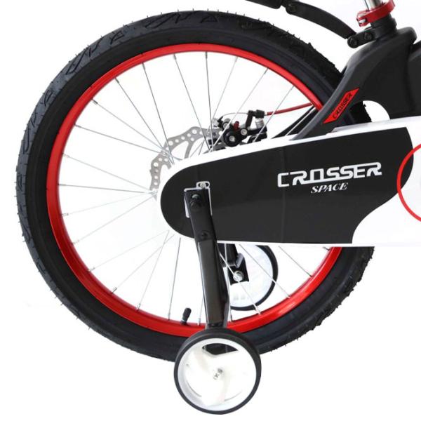 Bicicletă Crosser Space 20" Aliaj de magneziu/ Black Red photo 4