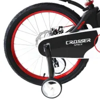 Bicicletă Crosser Space 20" Aliaj de magneziu/ Black Red photo 4