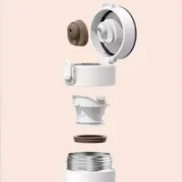 Термокружка Xiaomi Quange BW200 Белый 0.4л photo 5