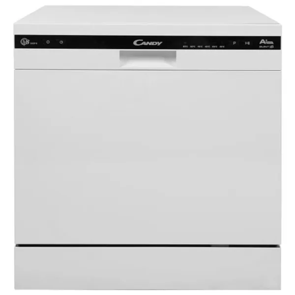 Mașină de spălat vase Candy CDCP 8 Compactă/ White photo 2