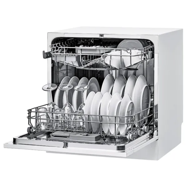 Mașină de spălat vase Candy CDCP 8 Compactă/ White photo 5