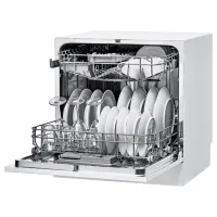 Mașină de spălat vase Candy CDCP 8 Compactă/ White photo 5