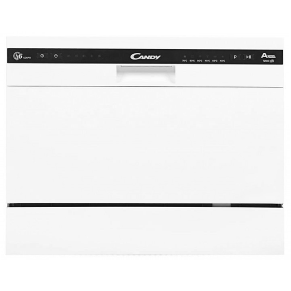 Mașină de spălat vase Candy CDCP 6 Compactă/ White photo 2