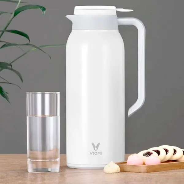 Thermo Jug Xiaomi Viomi Viomi Steel Vacuum Pot White 1.5l photo 6 Thermo Jug Xiaomi Viomi Viomi Steel Vacuum Pot White 1.5l photo 6