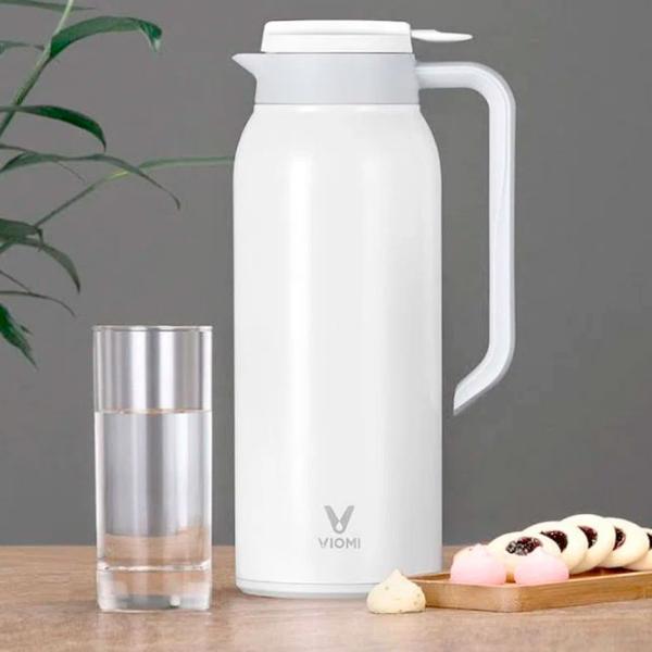 Thermo Jug Xiaomi Viomi Viomi Steel Vacuum Pot White 1.5l photo 6 Thermo Jug Xiaomi Viomi Viomi Steel Vacuum Pot White 1.5l photo 6