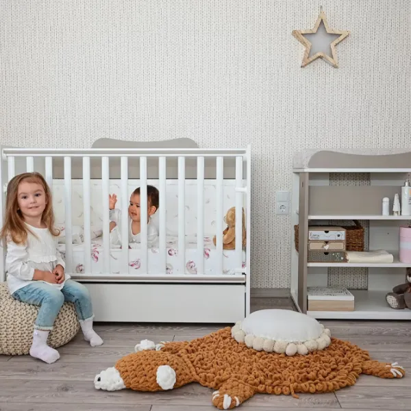 Pat pentru copii Lorelli BED Multi (10150570037A) 0 luni - 6 ani/ White photo 5 Pat pentru copii Lorelli BED Multi (10150570037A) 0 luni - 6 ani/ White photo 5