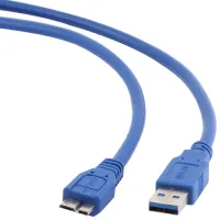 Кабель данных Gembird USB 3.0 Type-A + Micro BM 1.8 м/ Синий photo 2