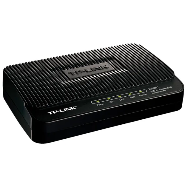 Маршрутизатор TP-Link TD-8817 Черный photo 3