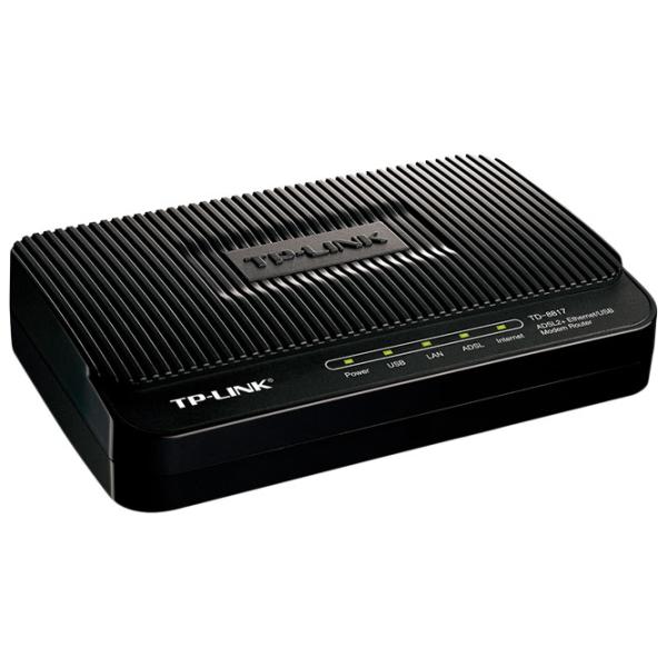 Маршрутизатор TP-Link TD-8817 Черный photo 3