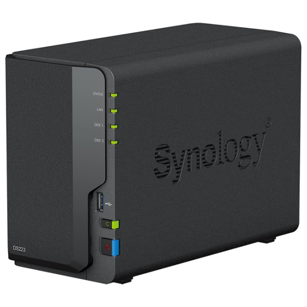 NAS Synology DS223 Черный photo 2