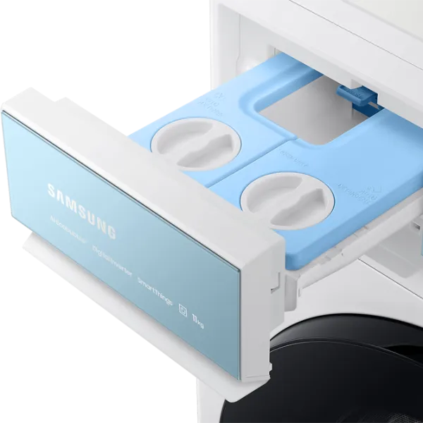 Mașină de spălat Samsung Bespoke WW11BB944DGMS7 11 kg / 1400 rpm / White photo 8
