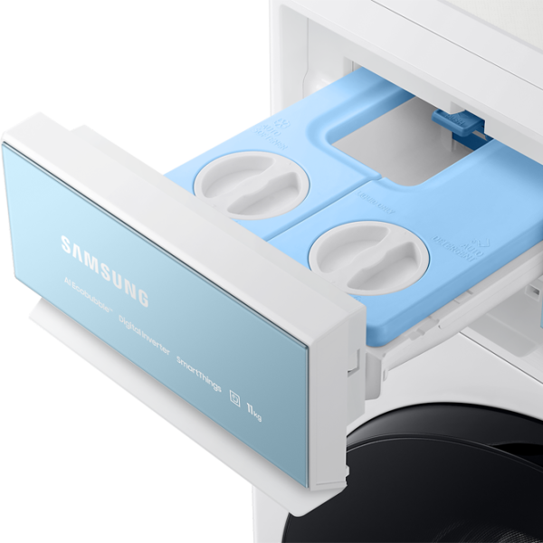 Mașină de spălat Samsung Bespoke WW11BB944DGMS7 11 kg / 1400 rpm / White photo 8