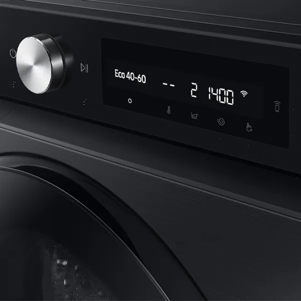 Mașină de spălat Samsung Bespoke WW11BB744DGBS7 11 kg / 1400 rpm / Black photo 7
