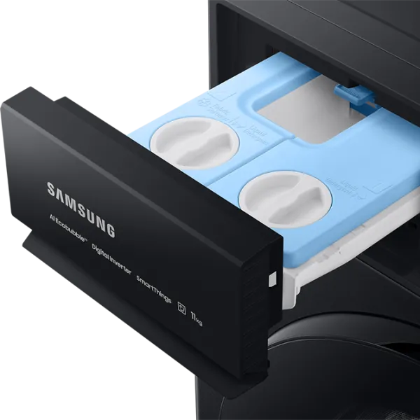 Mașină de spălat Samsung Bespoke WW11BB744DGBS7 11 kg / 1400 rpm / Black photo 8