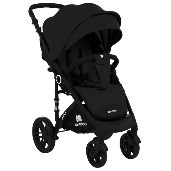 Cărucior pentru copil Kikka Boo Juno 1653-001/ Black photo 2
