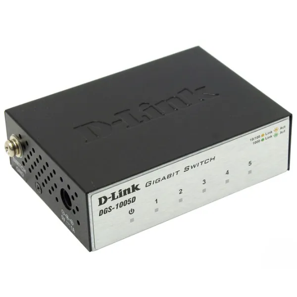 Switch D-Link DGS-1005D Black photo 2