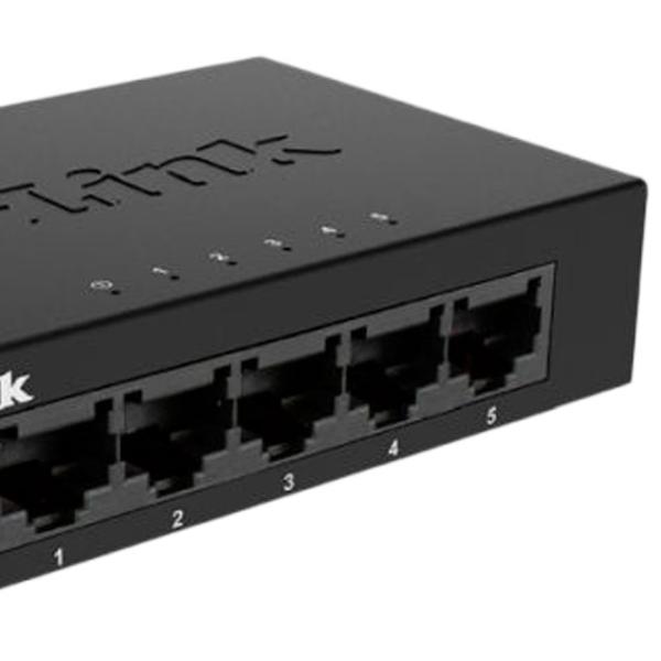 Switch D-Link DGS-1005D Black photo 5