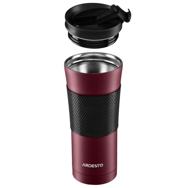Cană termo Ardesto To Go AR2645SMR Bordo 0.45l photo 2