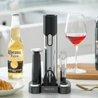 Набор для открывания вина Circle Joy CJ-TZ09 25 Вт / Серый photo 9