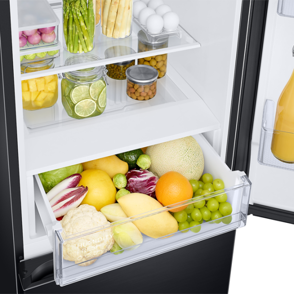 Frigider Samsung RB34T670FBN/UA cu congelator jos 340 l / 185.3 cm / Black photo 7