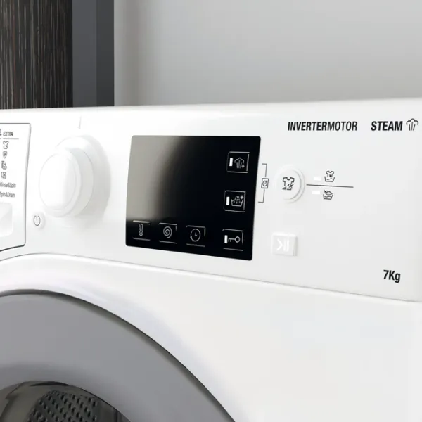 Mașină de spălat Whirlpool WRSB 7259 WS EU 7 kg / 1200 rpm / White photo 5
