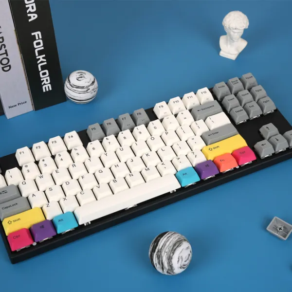 Tastatură Varmilo CMYK Cu fir/ Multicolor photo 8