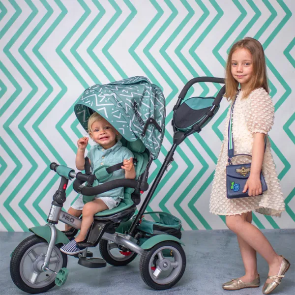 Triciclu Lorelli NEO AIR 20 kg/ Gray photo 4