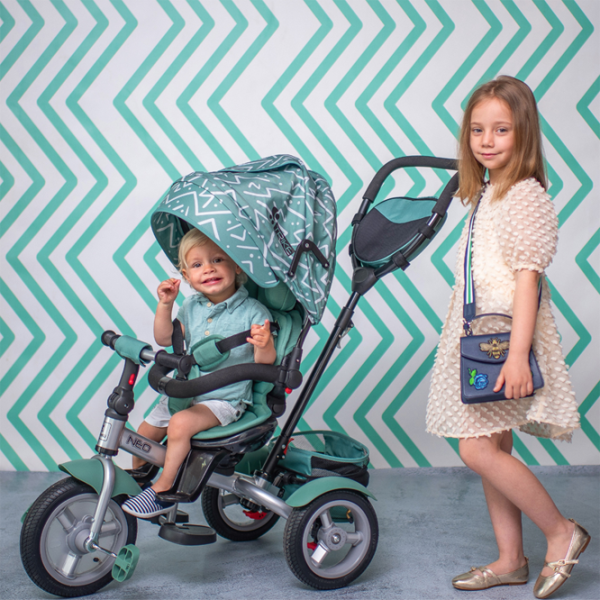 Triciclu Lorelli NEO AIR 20 kg/ Gray photo 4