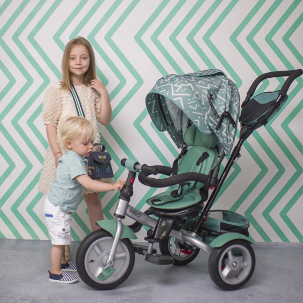 Triciclu Lorelli NEO AIR 20 kg/ Gray photo 5