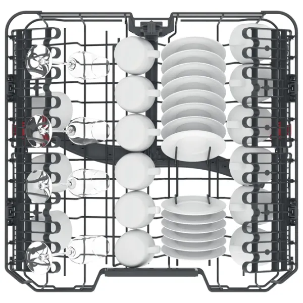 Mașină de spălat vase Whirlpool WIC 3C34 PFE S Full size/ Inox photo 3