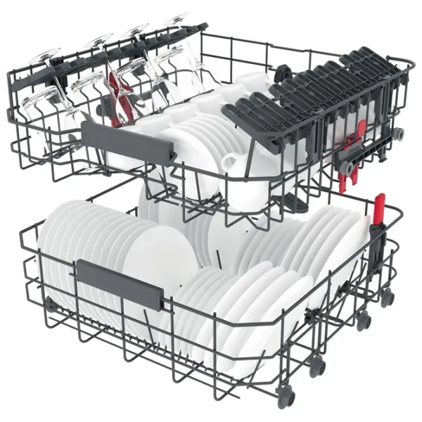 Mașină de spălat vase Whirlpool WIC 3C34 PFE S Full size/ Inox photo 4