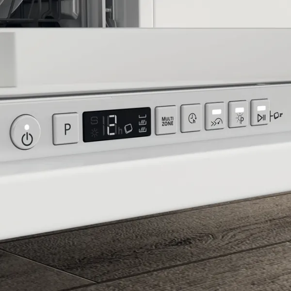 Mașină de spălat vase Whirlpool WIC 3C34 PFE S Full size/ Inox photo 8