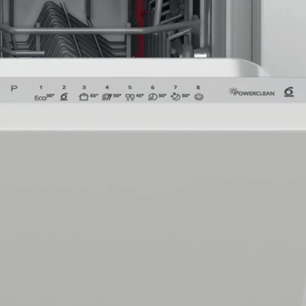 Mașină de spălat vase Whirlpool WIC 3C34 PFE S Full size/ Inox photo 9