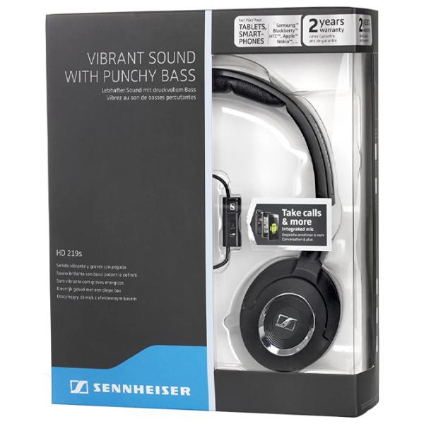 Căști Sennheiser HD 219s Black Cu fir/ Personal photo 4 Căști Sennheiser HD 219s Black Cu fir/ Personal photo 4