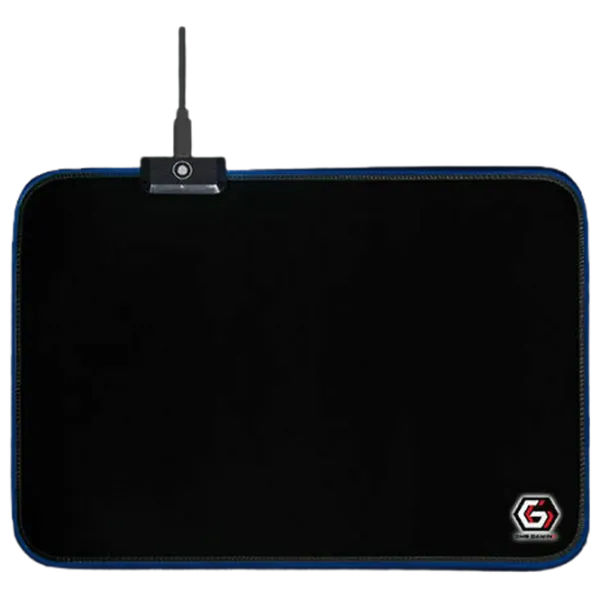 Covoraș pentru mouse Gembird MP-GAMELED-M Black photo 2
