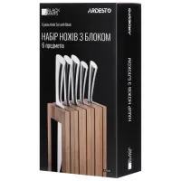 Set de cuțite Ardesto AR2021SB Oțel inoxidabil/ Silver photo 8