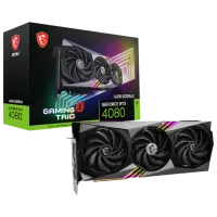 Placă video MSI GeForce RTX 4080 16GB GAMING X TRIO PCI Express x16 4.0 / 16 GB photo 7