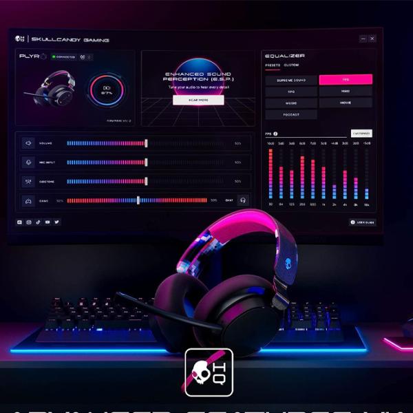 Căști SkullCandy SLYR PRO WIRED Black Cu fir/ Gaming photo 13
