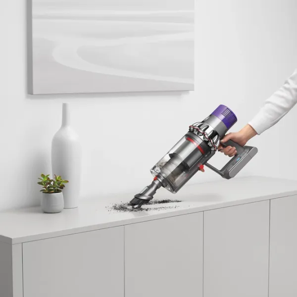 Вертикальный пылесос Dyson V10 Absolute Серый Фиолетовый photo 6