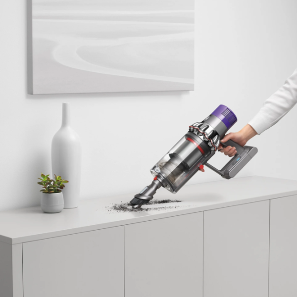 Вертикальный пылесос Dyson V10 Absolute Серый Фиолетовый photo 6