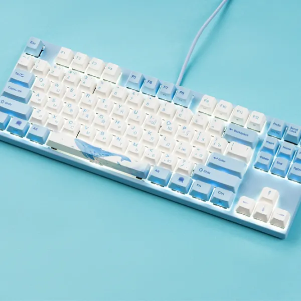 Клавиатура Varmilo VEA87 Sea Melody Cherry MX Red Проводная/ Синий photo 8