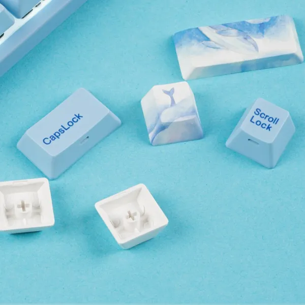 Клавиатура Varmilo VEA87 Sea Melody Cherry MX Red Проводная/ Синий photo 9