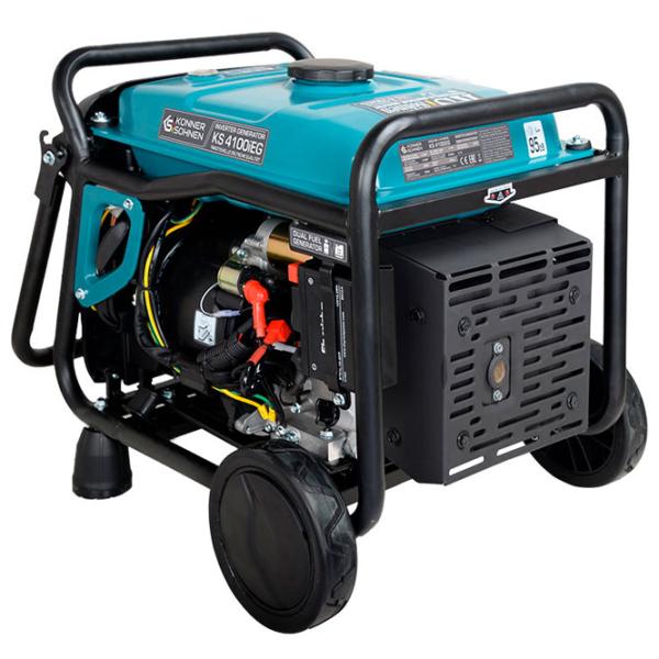 Generator de curent Könner & Söhnen KS 4100iEG 230 V Benzină, gaz/ 3.6 kW photo 3 Generator de curent Könner & Söhnen KS 4100iEG 230 V Benzină, gaz/ 3.6 kW photo 3