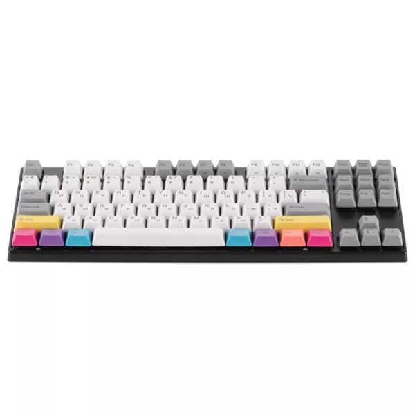 Tastatură Varmilo VEA87 CMYK Cherry MX Silent Red Cu fir/ Multicolor photo 2