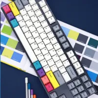 Клавиатура Varmilo VEA87 CMYK Cherry MX Silent Red Проводная / Разноцветный photo 11