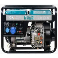 Generator de curent Könner & Söhnen KS 8100HDE 230 V Motorină / 6 kW photo 2
