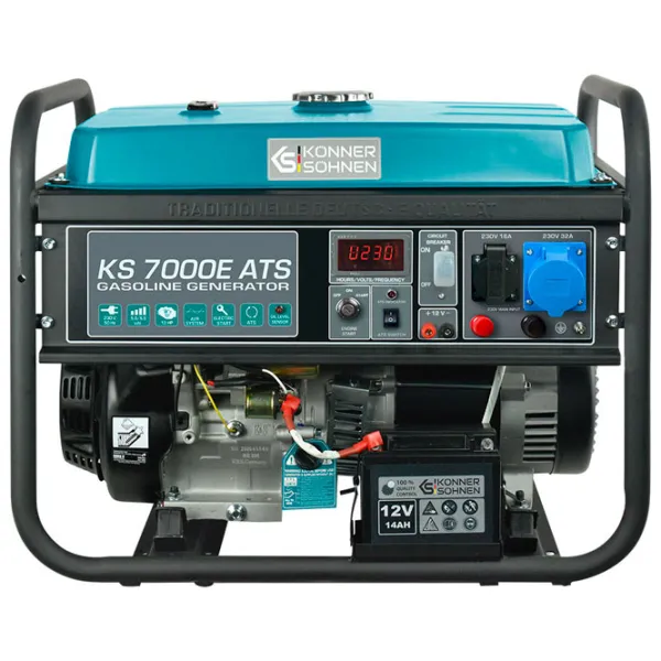 Generator de curent Könner & Söhnen KS 7000E ATS 230 V Benzină/ 5 kW photo 2